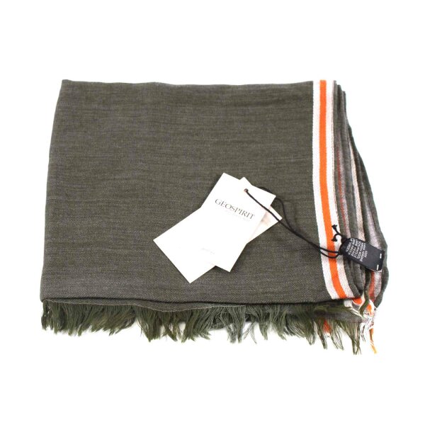 wawiHEROES GEOSPIRIT Unisex Schal BRANDLE in Dunkelgrün