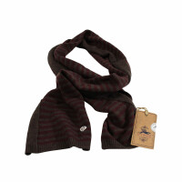 wawiHEROES D-TWICE by DEKKER Schal 754 in Grau Rot gestreift