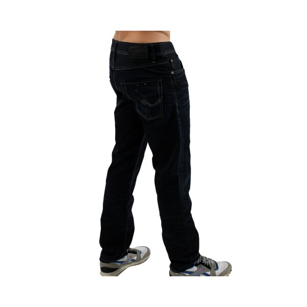 wawiHEROES JACK & JONES Herren Jeans TIM ORIGINAL PREMIUM VINTAGE BLACK ROCK in Blau