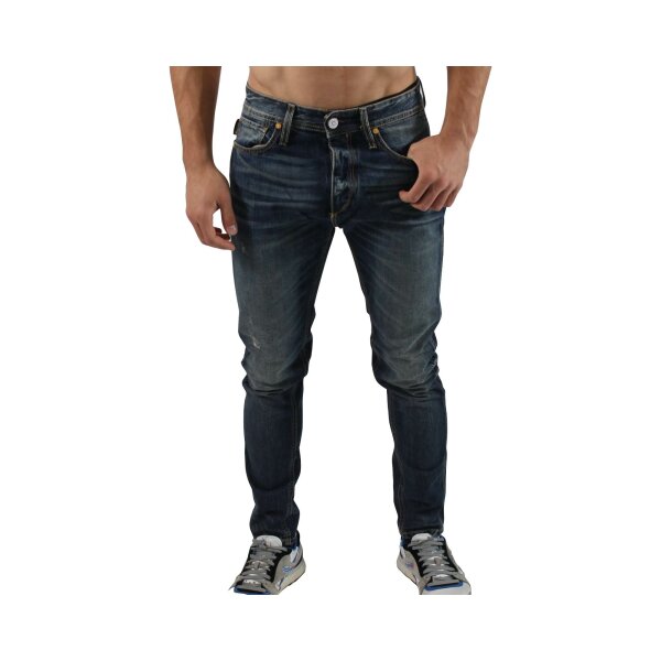 wawiHEROES JACK & JONES Herren Jeans ERIK ORIGINAL FELLING ANTI FIT in Blau
