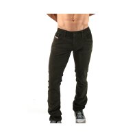 wawiHEROES DIESEL Designerjeans in Cordoptik in Grün