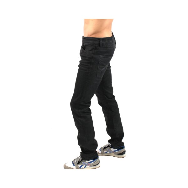 wawiHEROES JACK & JONES Herren Jeans CLARK ORIGINAL COMFORT BLACK FIT in Schwarz