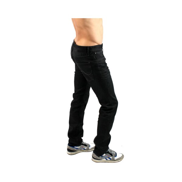 wawiHEROES JACK & JONES Herren Jeans CLARK ORIGINAL COMFORT BLACK FIT in Schwarz
