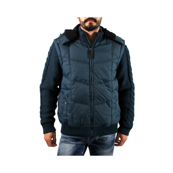 wawiHEROES ENERGIE Herren Jacke CALIMOM2011 KNIT JACKET in Blau