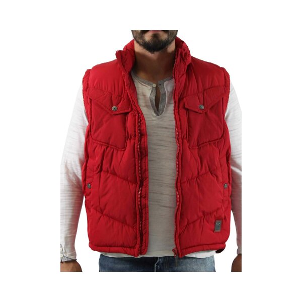 wawiHEROES ENERGIE Herren Weste PACIFIC JACKET in Rot
