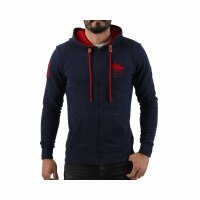 wawiHEROES FRANK FERRY Herren Sweatjacke POLO NAVY in...