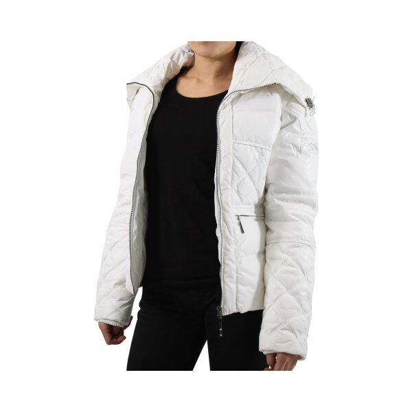 wawiHEROES RELISH Damen Winterjacke PIUMINO SAHORO in Weiß