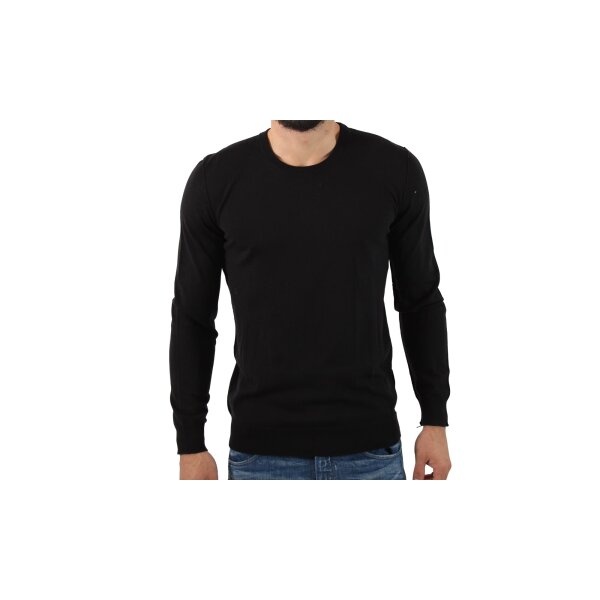 wawiHEROES ENERGIE Herren Pulli NECK PULLOVER in Schwarz