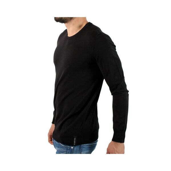 wawiHEROES ENERGIE Herren Pulli NECK PULLOVER in Schwarz