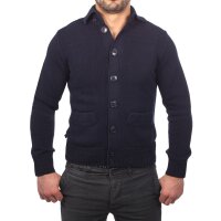 wawiHEROES BLAUER USA Herren Strick Cardigan APERTA in...