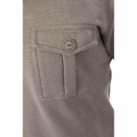 wawiHEROES BLAUER USA Herren Sweatpullover ALTO in Schlamm