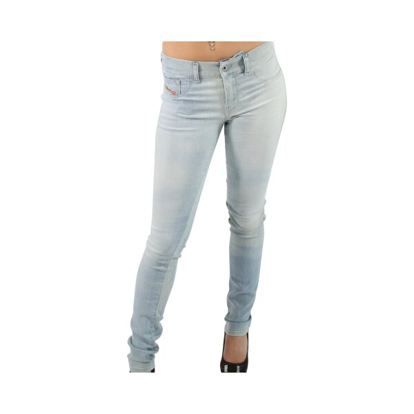 wawiHEROES DIESEL Damen Designer Jeans LIVIER in Hellblau