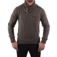 wawiHEROES BLAUER USA Herren Sweatpullover ALTO in Grau