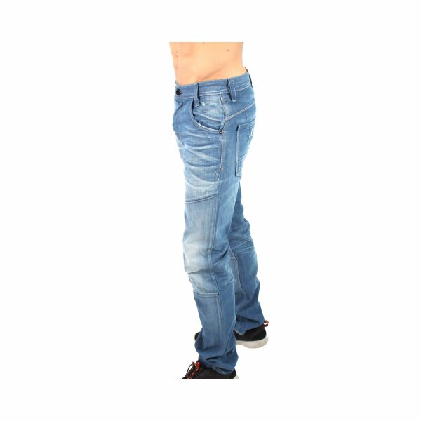 wawiHEROES JACK & JONES Herren Jeans BOXY CHRIS L.I.D. BL121 in Hellblau