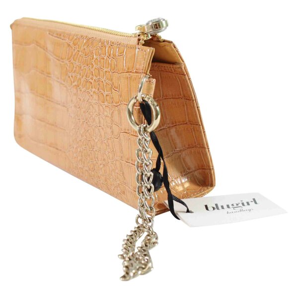 wawiHEROES BLUGIRL BLUMARINE Damen Kosmetiktasche CAMEL in Beige