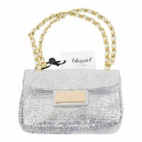 wawiHEROES BLUGIRL BLUMARINE Damen Handtasche in Silber