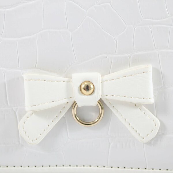 wawiHEROES BLUGIRL BLUMARINE Damen Geldbeutel in Weiß Glänzend