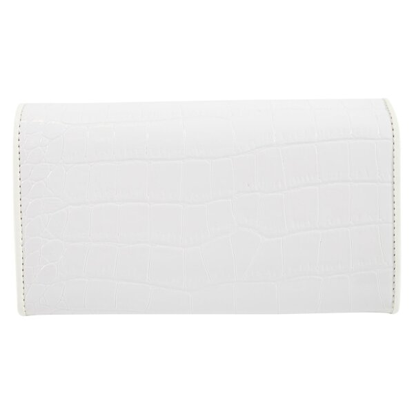 wawiHEROES BLUGIRL BLUMARINE Damen Geldbeutel in Weiß Glänzend