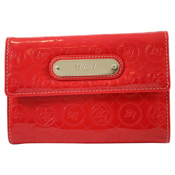 wawiHEROES BLUGIRL BLUMARINE Damen Geldbeutel in Rot Glänzend