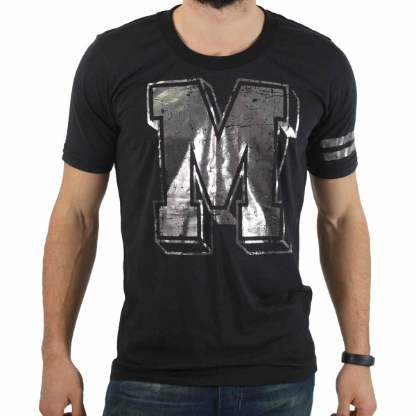 wawiHEROES DIESEL Herren T-Shirt in Schwarz
