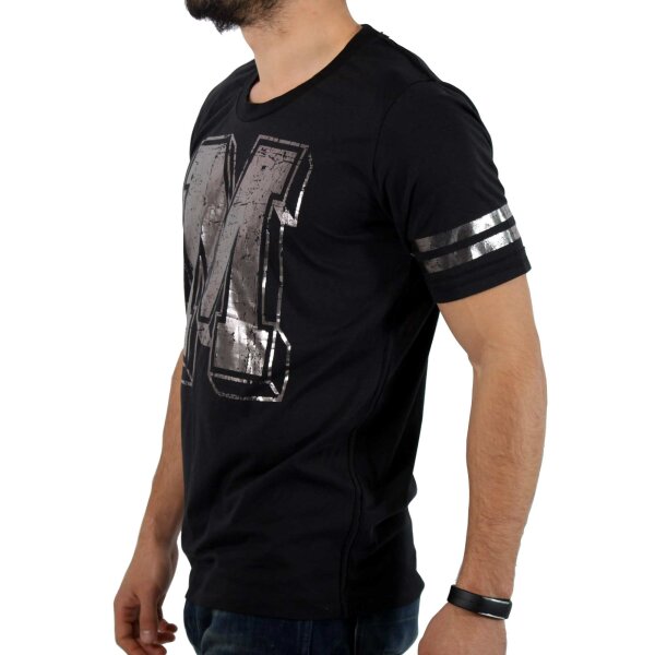 wawiHEROES DIESEL Herren T-Shirt in Schwarz