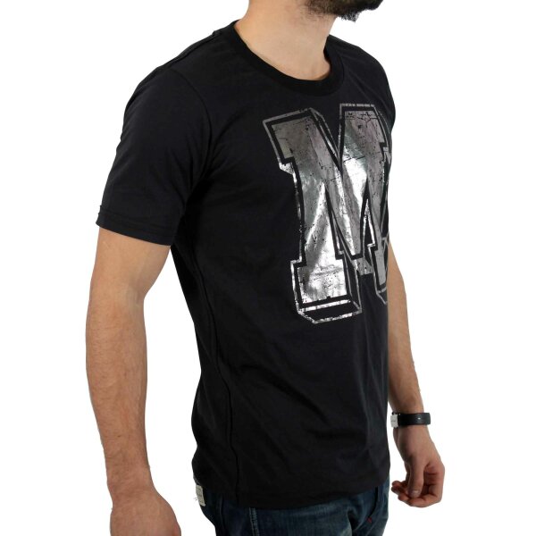 wawiHEROES DIESEL Herren T-Shirt in Schwarz