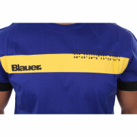 wawiHEROES BLAUER USA Herren T-Shirt BRONX in Blau