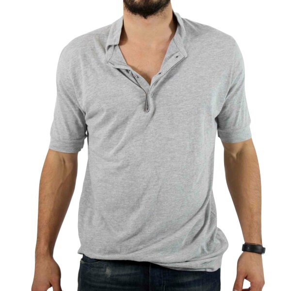 wawiHEROES DIESEL Herren T-Shirt BLACK GOLD in Grau