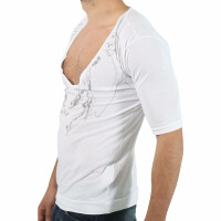 wawiHEROES DIESEL Herren T-Shirt BLACK GOLD PRINTSHIRT in...