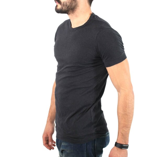 wawiHEROES DIESEL Herren T-Shirt BLACK GOLD in Dunkelgrau