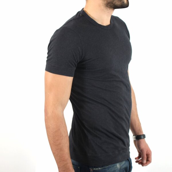 wawiHEROES DIESEL Herren T-Shirt BLACK GOLD in Dunkelgrau