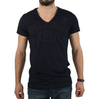 wawiHEROES DIESEL Herren T-Shirt BLACK GOLD in Dunkelblau