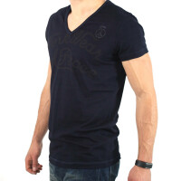 wawiHEROES DIESEL Herren T-Shirt BLACK GOLD in Dunkelblau