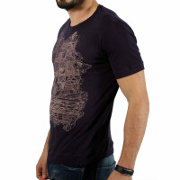 wawiHEROES DIESEL Herren Shirt BLACK GOLD TORICY-FLOATING...