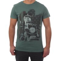 wawiHEROES BLAUER USA Herren T-Shirt MC in Grün