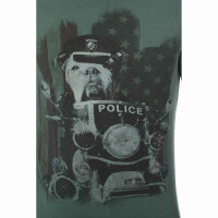 wawiHEROES BLAUER USA Herren T-Shirt MC in Grün