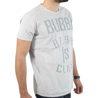 wawiHEROES DIESEL Herren T-Shirt PRINTMOTIV in Hellgrau