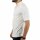 wawiHEROES DIESEL Herren T-Shirt BLACK GOLD in Weiß mit Knöpfen
