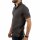 wawiHEROES DIESEL Herren T-Shirt BLACK GOLD in Grau mit Knöpfen