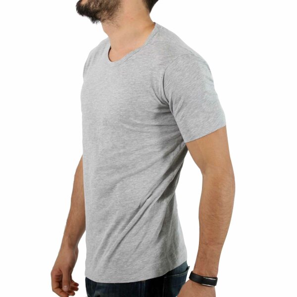 wawiHEROES DIESEL Herren T-Shirt BLACK GOLD in Grau