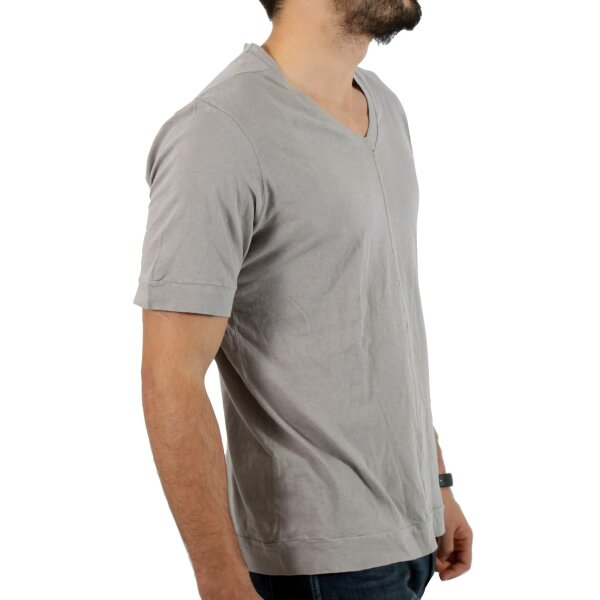 wawiHEROES DIESEL Herren T-Shirt BLACK GOLD TIRGIA in Grau