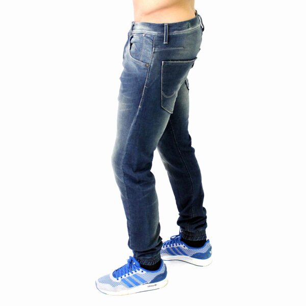 wawiHEROES JACK & JONES Herren Jeans/Jogging Stan Road Rib Indigo Blue-NTH