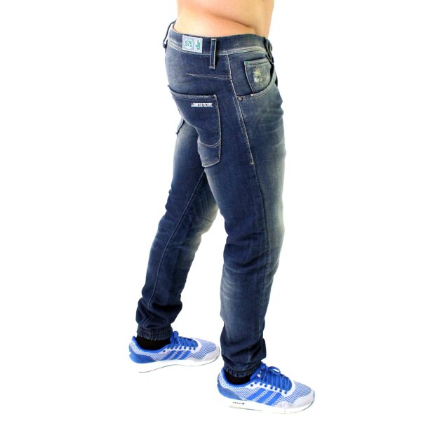wawiHEROES JACK & JONES Herren Jeans/Jogging Stan Road Rib Indigo Blue-NTH