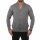 wawiHEROES BLAUER USA Herren Strick Cardigan APERTA in Grau