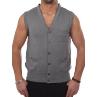 wawiHEROES BLAUER USA Herren Strick Cardigan Weste APERTA...