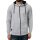 wawiHEROES HUMÖR Kapuzen Herren Sweatjacke ZIP in Grau