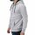 wawiHEROES HUMÖR Kapuzen Herren Sweatjacke ZIP in Grau