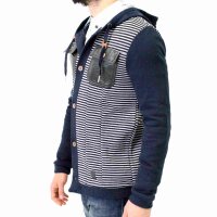 wawiHEROES ANERKJENDT Herren Strick Kapuzenjacke TEMMI in...