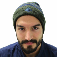 wawiHEROES HUMÖR Herren Strick Mütze MOKKS...