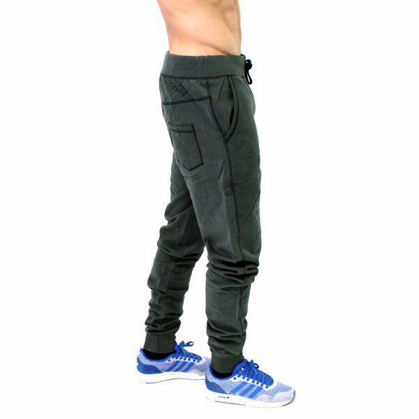 wawiHEROES HUMÖR Herren Jogginghose in Grün